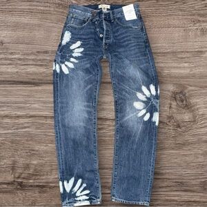 MADEWELL Women’s 25 The Dean Easy Straight Jean NWT